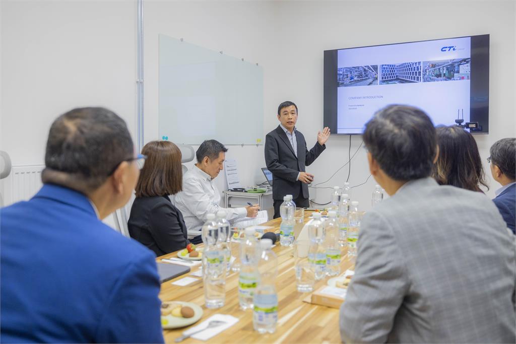 快新聞/侯友宜造訪捷克 拓展新北產業國際布局