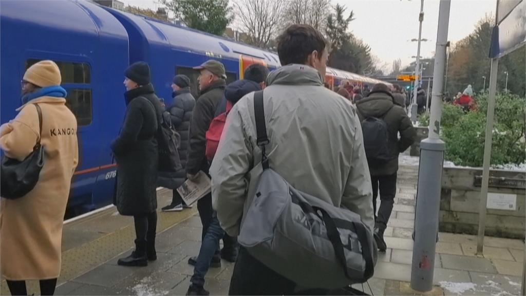 英國連續4波罷工延續至耶誕節　鐵路、機場交通大混亂