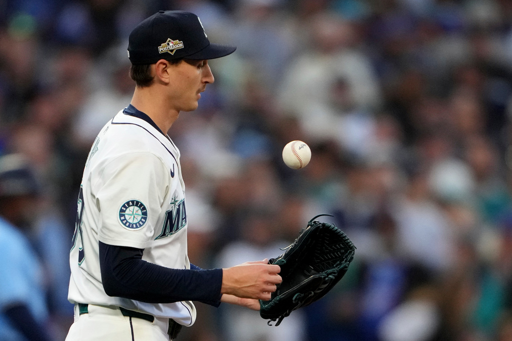 MLB(影)/水手生死戰先發投手Kirby不懼壓力山大! 很高興能肩負重任
