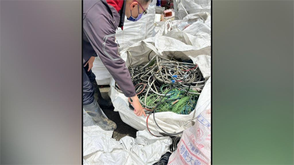 附近變電箱全偷空! 男子缺錢花偷電纜害斷電