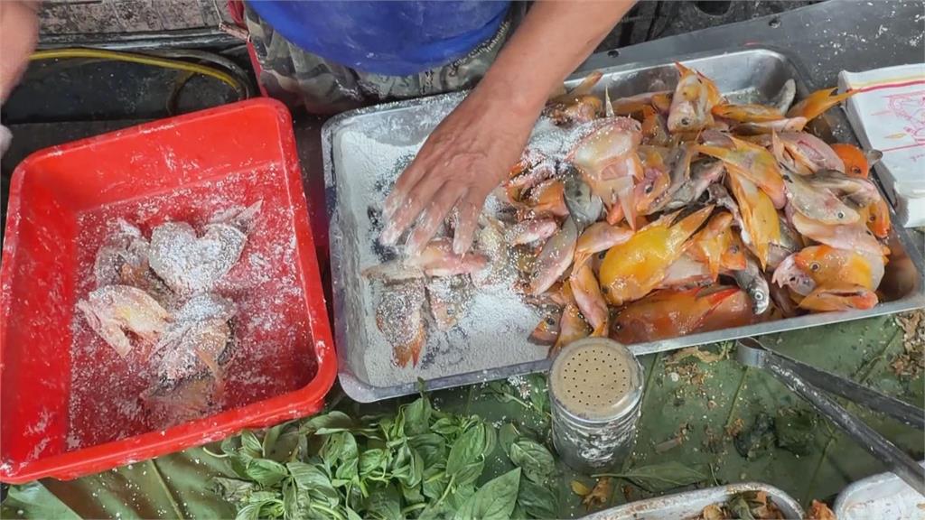 通通吃下肚 外來魚肆虐日月潭 酥炸「紅魔鬼」成風味小吃