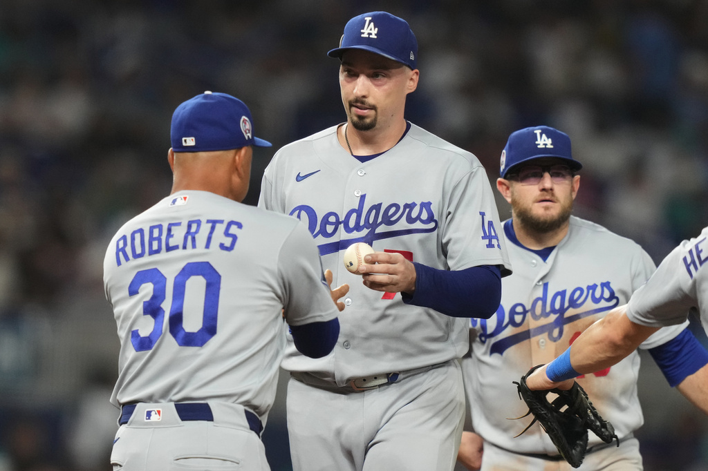 MLB(影)／道奇傷兵惡夢再起？賽揚左投對紅人先發只投一局就退場