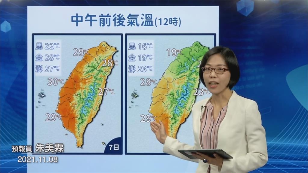 全台急凍一路冷到週五　北台灣低溫下探16度！