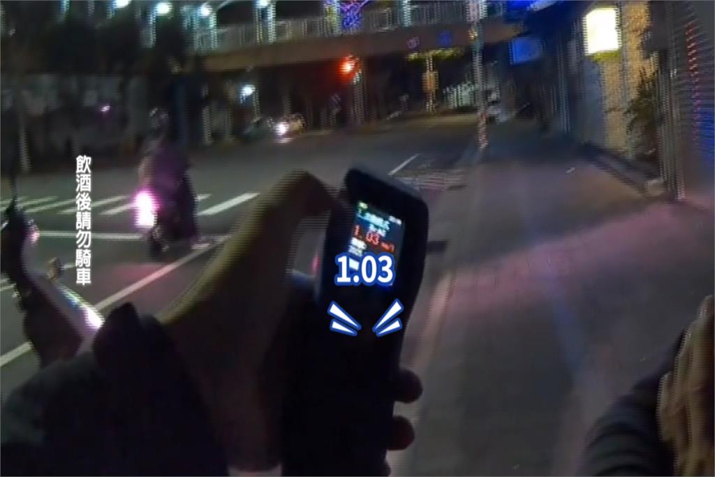 酒後騎電動滑板車街頭閒晃 「酒測值1.03」男子喊太誇張