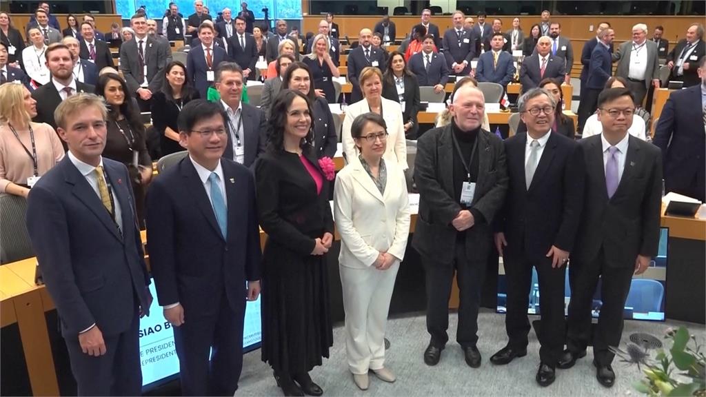 造謠「台捐80億歐元」換蕭美琴演說 四叉貓起底發文者「自稱天選之人」