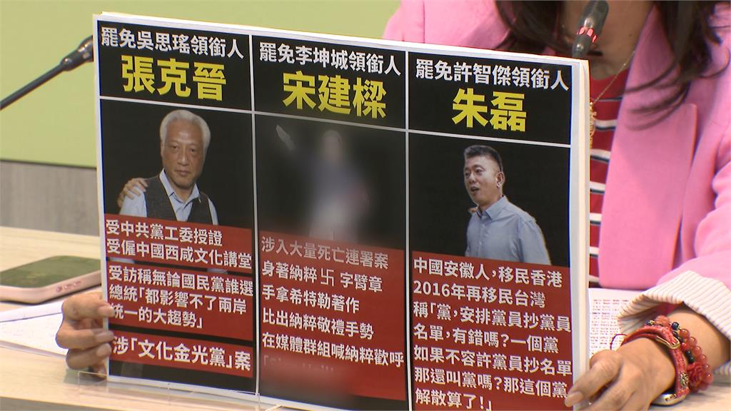 「抄名冊有錯嗎」 罷許智傑領銜人:黨的利益前沒個資可言