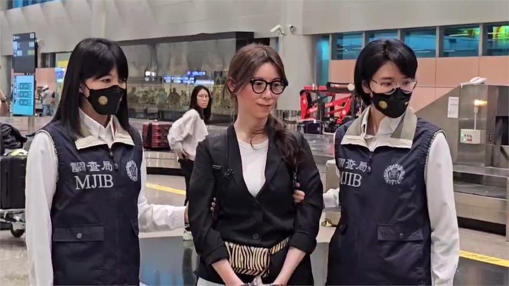 捲吸金案遭通緝!終結2343天逃亡 貴婦奈奈歸案「機場上銬」一路沉默