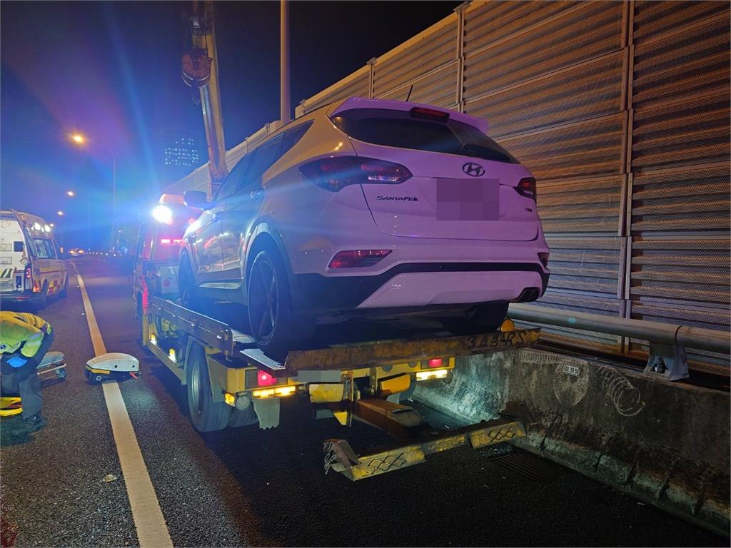 最新／國1五楊高架死亡車禍！駕駛下車遭撞身亡