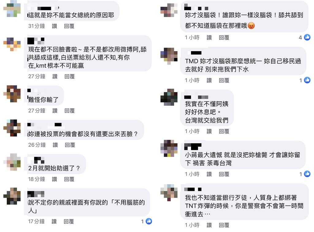 快新聞／嗆蔡英文不成「換柱風波」反被關注？　網嗆：這是洪秀柱不能當女總統的原因