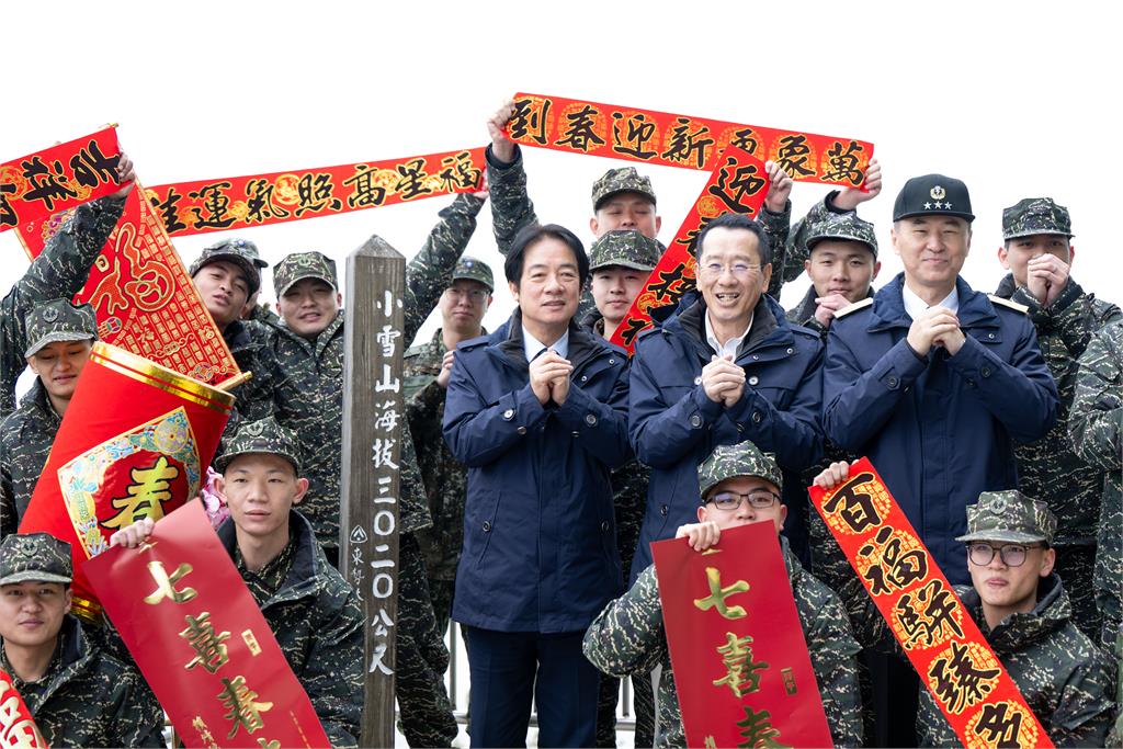 快新聞／小雪山雷達站勗勉國軍！賴總統小年夜談話　宣示打造更強韌台灣