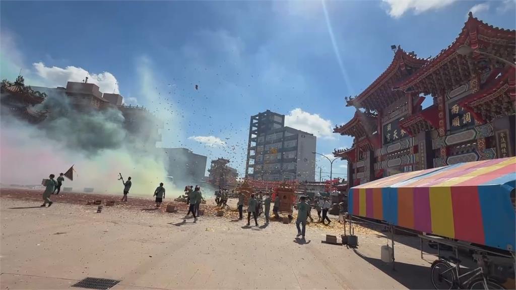 彰化遶境疑路太小條釀推擠　雲林外地進香團扛轎問題爆全武行