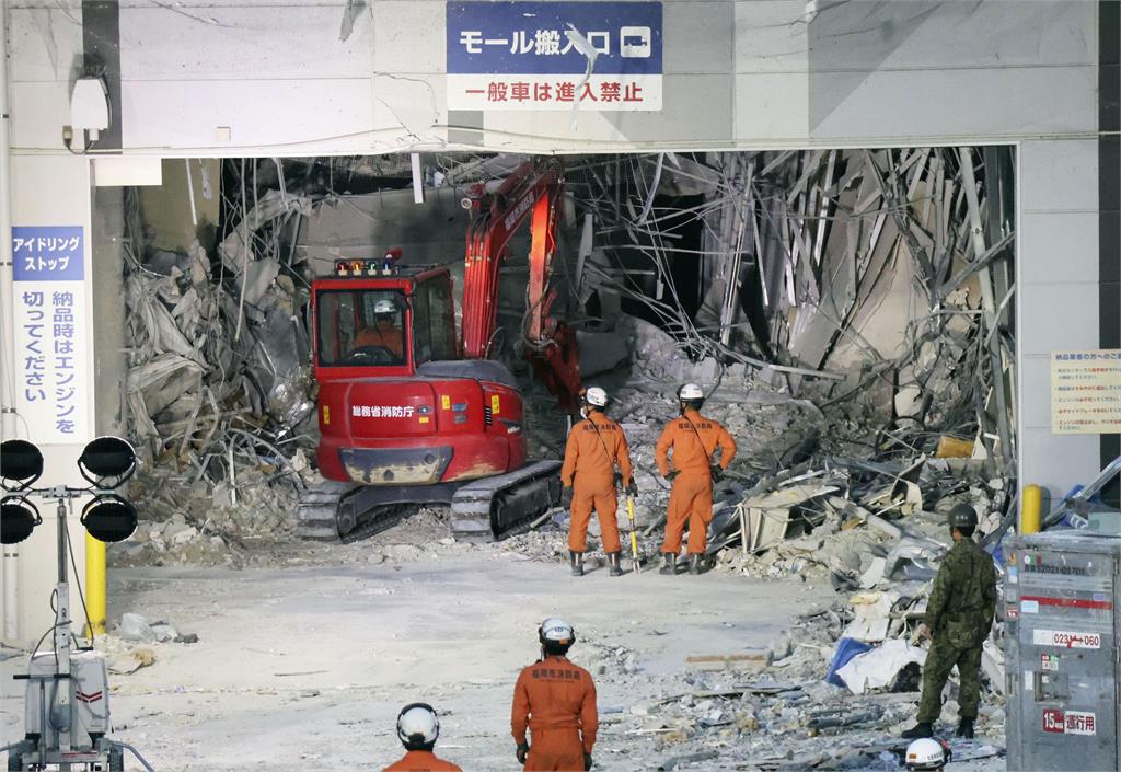 日本熊本強震累計３５死　永旺夢樂城７死最新爆炸畫面曝
