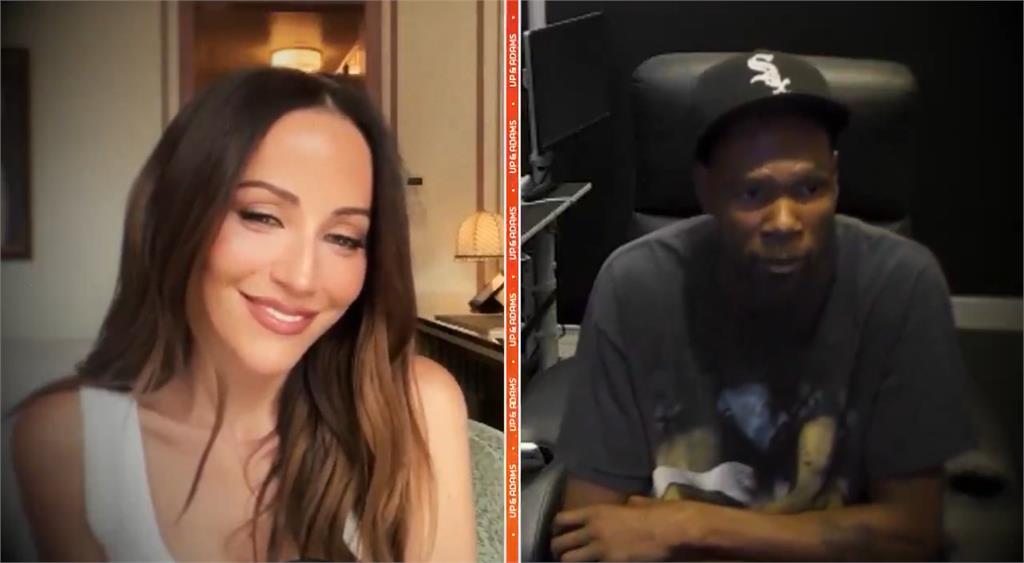 NBA／KD接受訪問直接撩妹！約美女主持人吃烤肉節目充滿粉紅泡泡