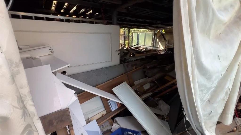 惡劣! 旱溪廢河道旁赫見新平台 驚見"偷藏廢棄物"