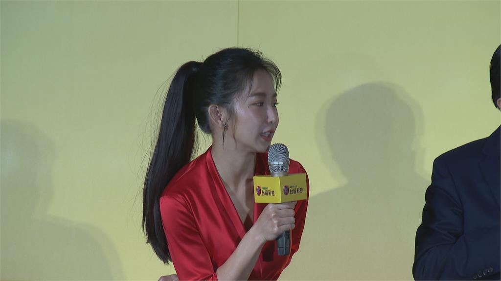 台彩新春刮刮樂首發 代言人郭書瑤代火辣登場