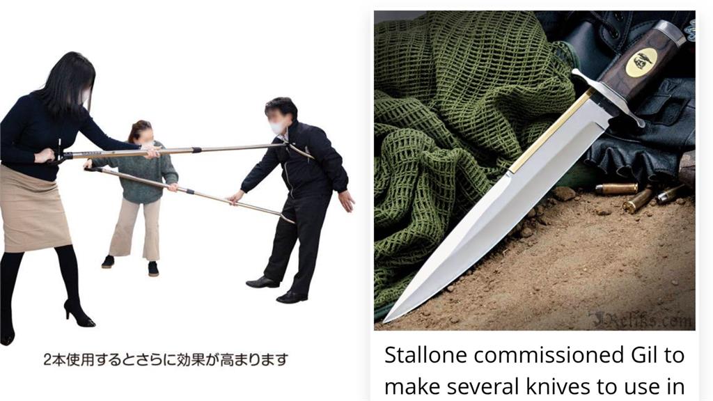 張文疑用《浴血任務2》刀具復刻品砍人！他曝1關鍵決定大喊「有人拿刀」