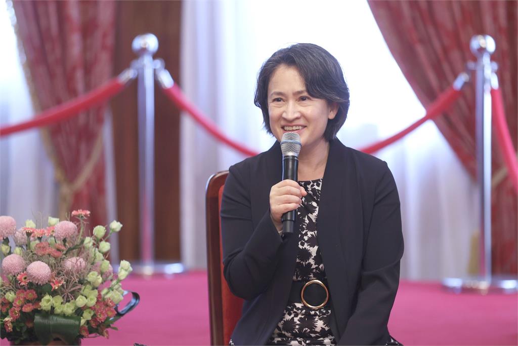 快新聞/接見IPAC訪團 蕭美琴:台灣正努力提升自我防衛、民主、社會及經濟韌性