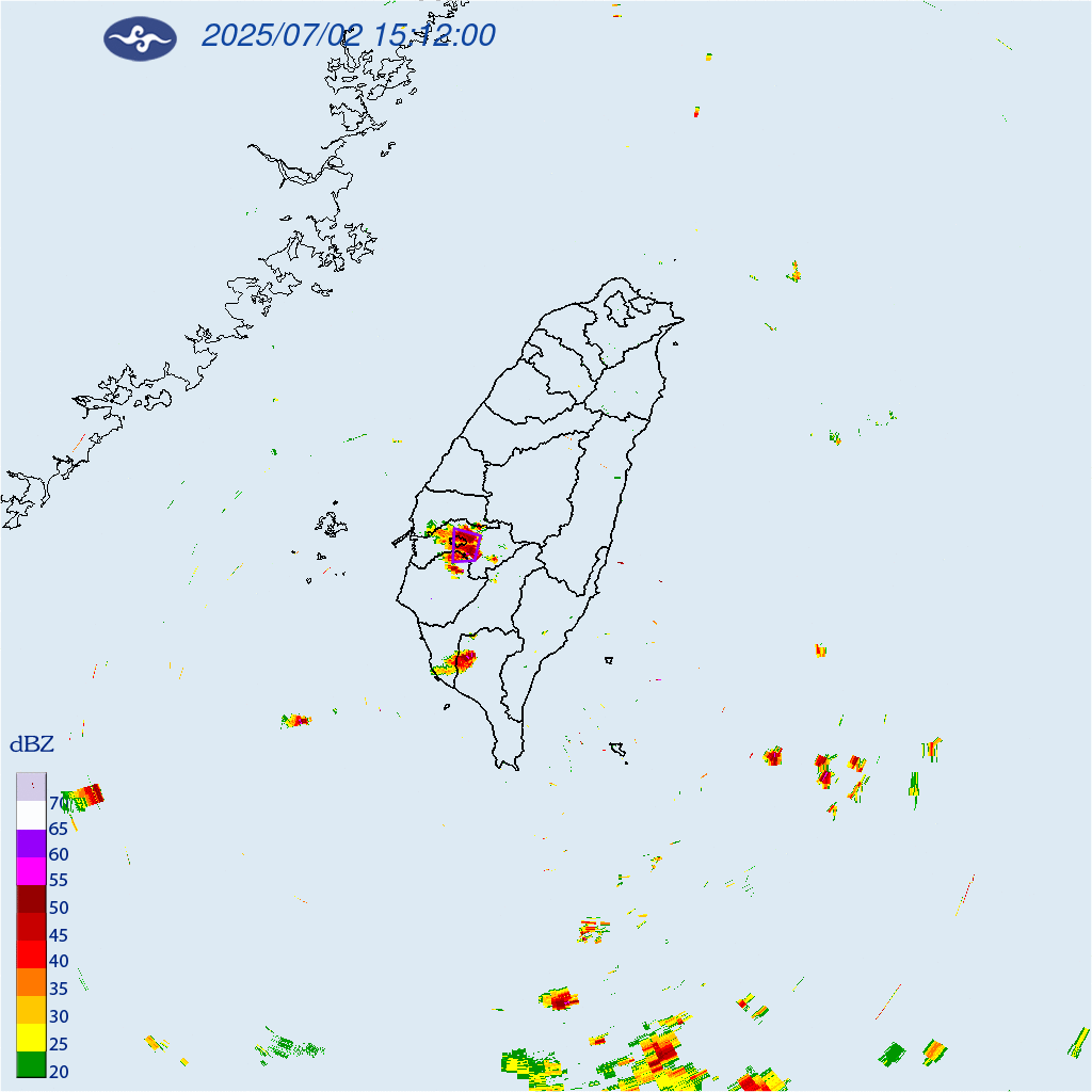 快新聞/雨彈來襲!3縣市大雷雨猛炸1小時 外出記得帶傘