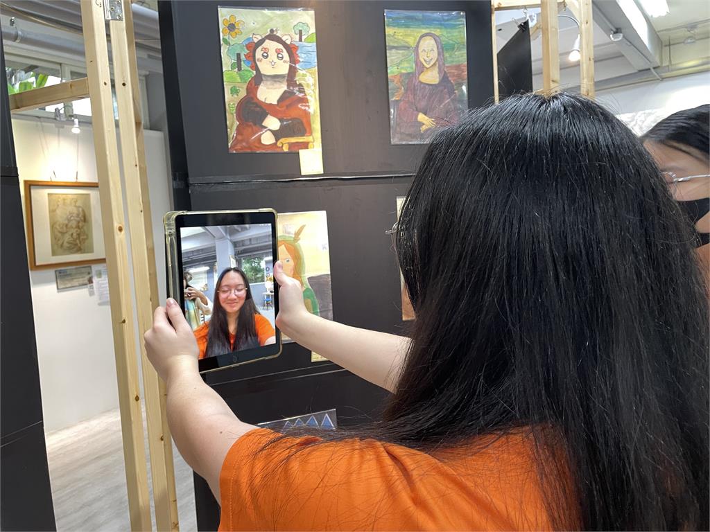 飛船穿梭蒙娜麗莎之窗！中正國中「穹頂玩藝」特展