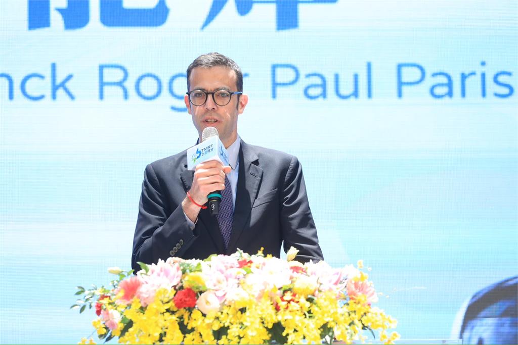 快新聞/中捷藍線今簽約!盧、蔣互稱姊弟好感情 被問是否選黨魁這樣說
