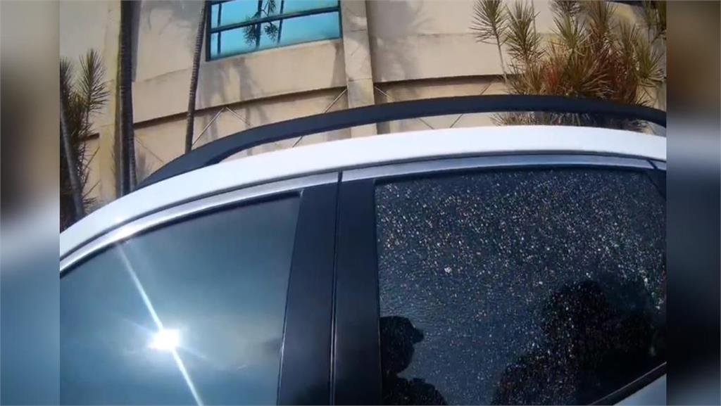 停車半小時車窗玻璃破 警逮真凶「是他」惹禍