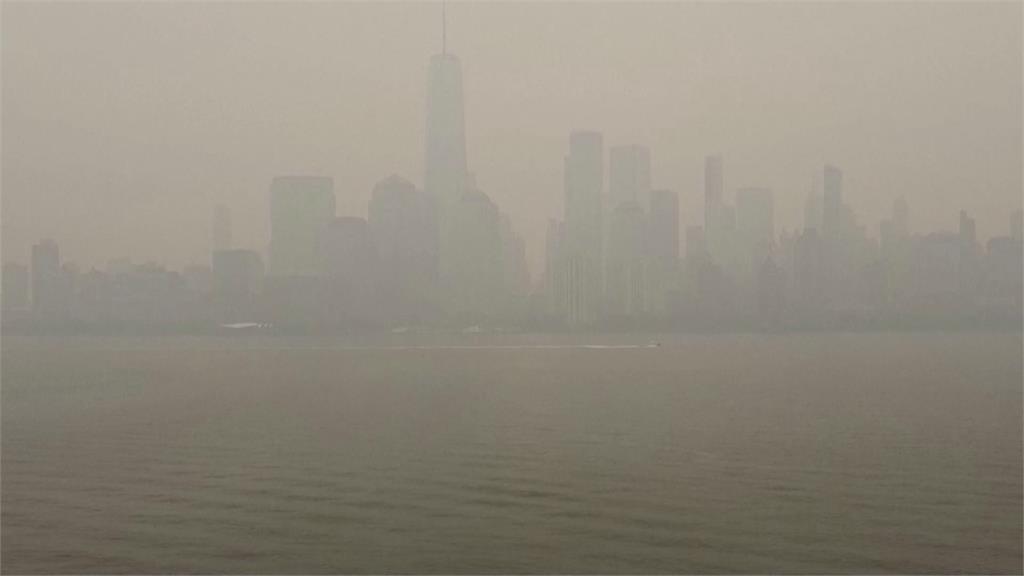 加拿大野火空污飄美國　紐約空污創６０年來最差