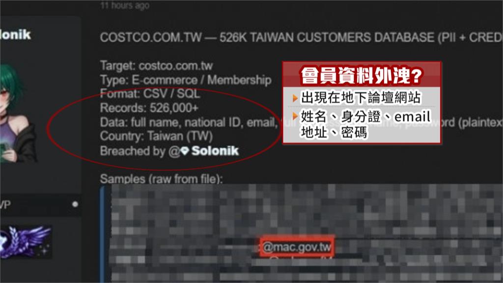 網傳52萬筆個資外洩？　美式賣場回應「這樣說」