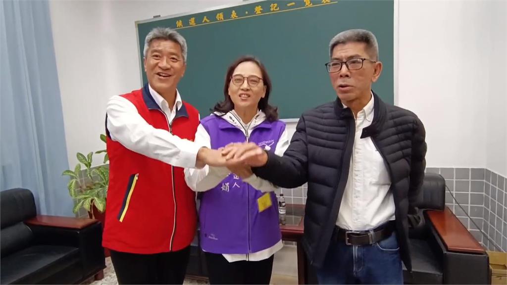 澎湖無黨籍候選人邀藍綠來辯論 屏東抽籤候選人自備道具吸睛