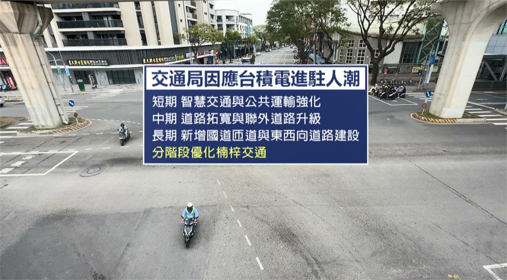 應對台積電進駐人潮 交通局分階段優化楠梓交通