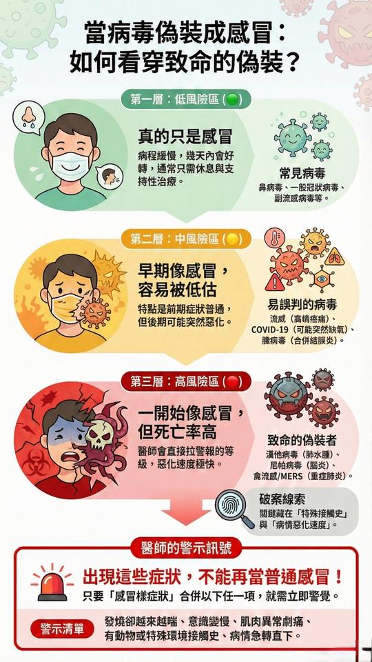 「死亡率50%」漢他病毒已2例！症狀「一開始像感冒」醫示警：數小時恐休克