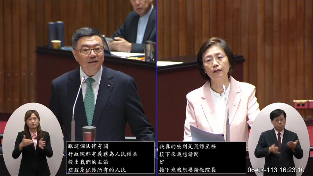 傅崐萁嗆覆議失敗下台 卓榮泰:依憲法無辭職選項