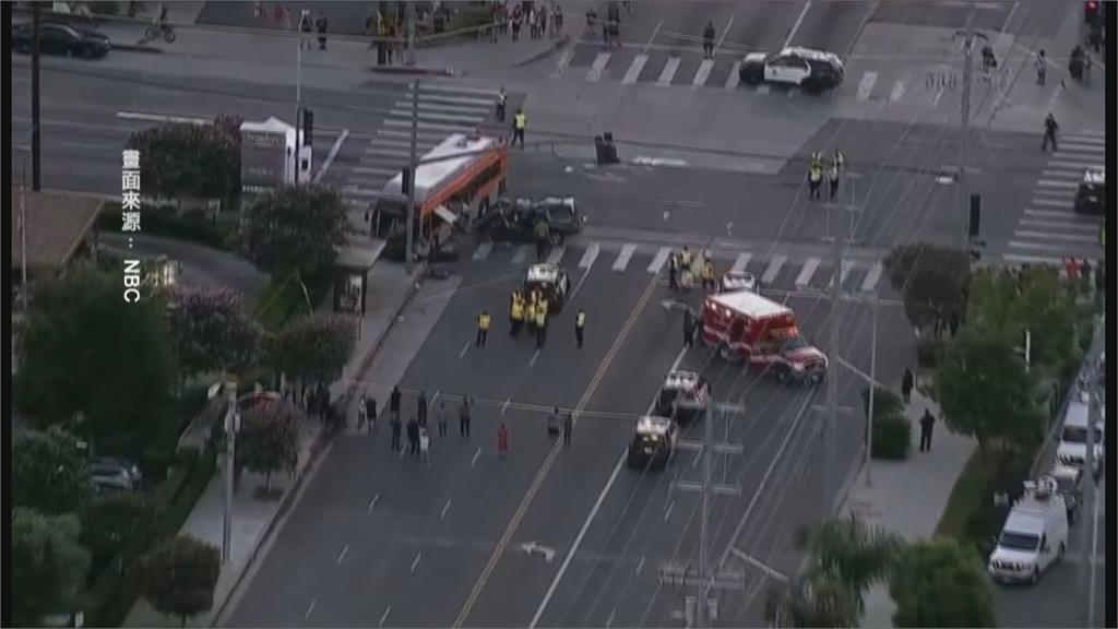 空拍車禍卻墜機！ NBC4電視台直升機墜毀3死1傷