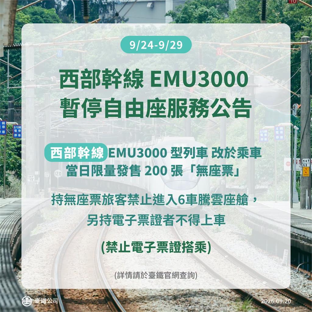 台鐵重大新制上路！中秋連假「924統一實施」　補票免翻錢包「9大行動支付」都能刷