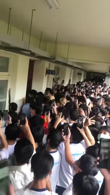 成功高中百人「採草莓」！學弟匿名嗆聲學長　暴動影片曝光