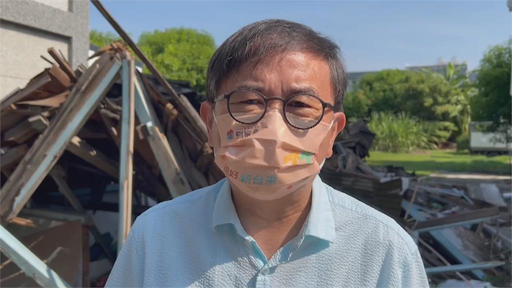 日治時期敷島移民村84年老屋震毀 劉櫂豪:期盼有機會重建