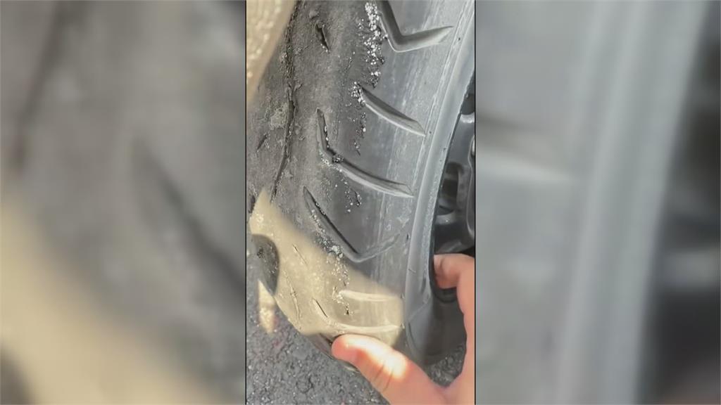 小琉球業者控機車"被騎到燒胎" 遊客否認.拒賠