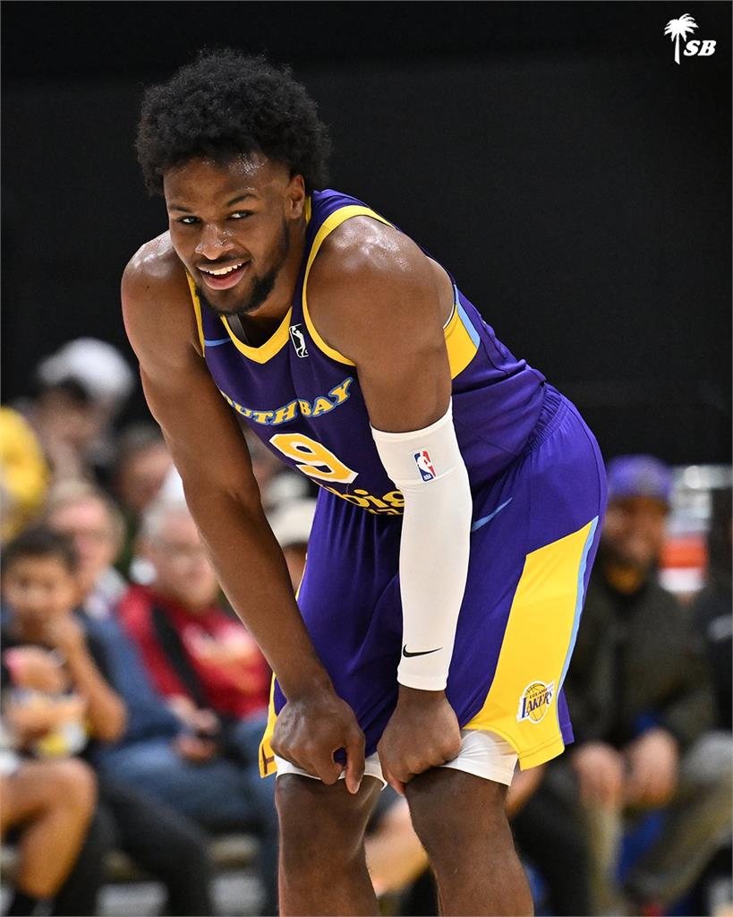 NBA(影)/詹皇子布朗尼近況不錯 將參加G聯盟最重要活動冬季展示會