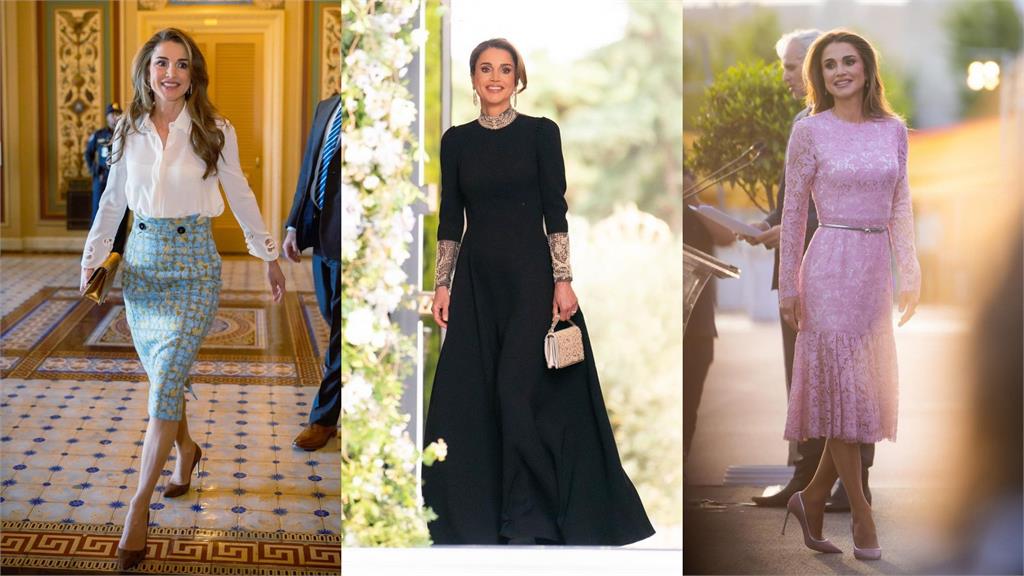 「阿拉伯黛安娜」約旦王后慶53歲生日！「衣Q超好」絕美私服照流出