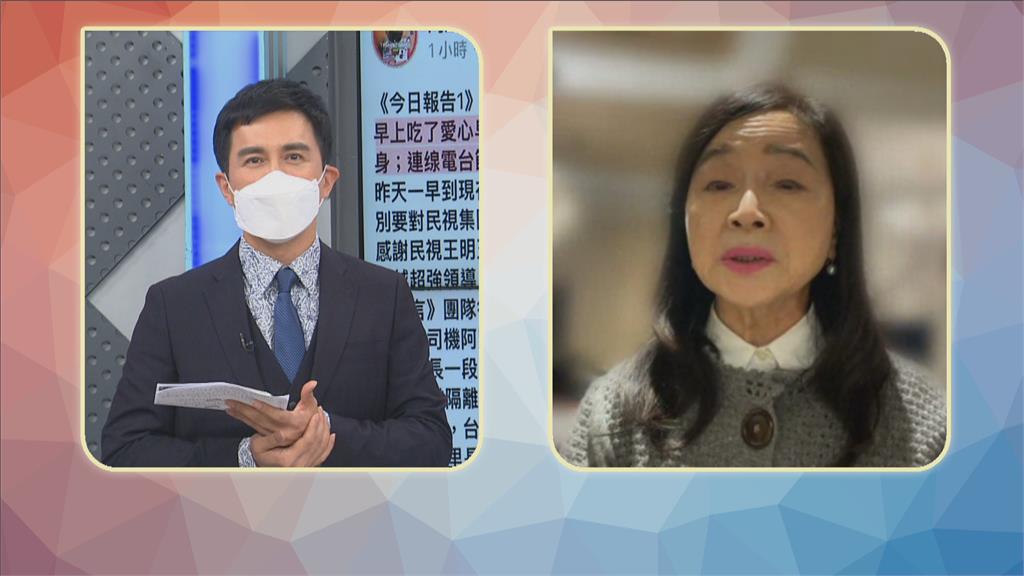 周玉蔻快篩皆陰! 陳時中:PCR敏銳度高 祝早日康復