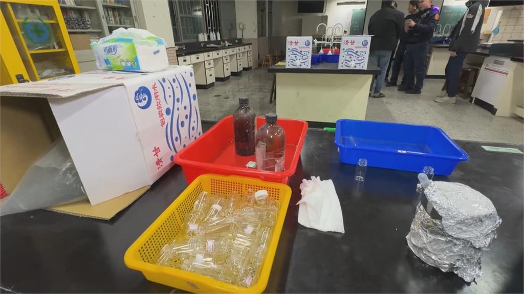 左營新莊高中化學實驗室火警　鍍鋅實驗「這一動作」引發火勢