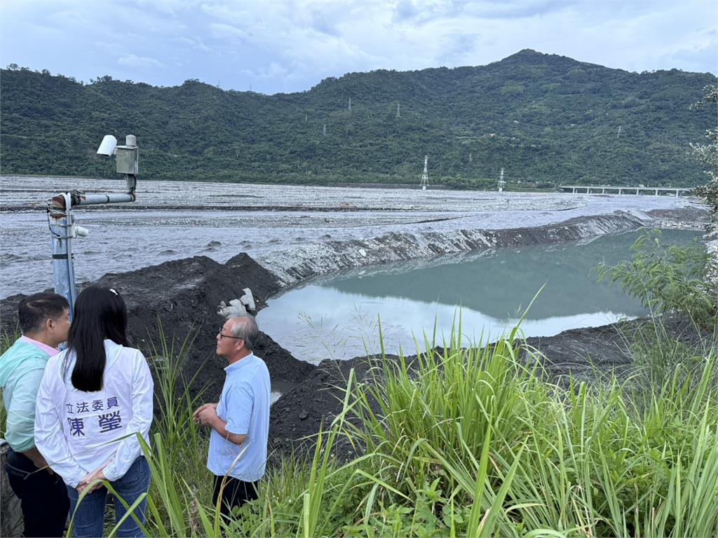 丹娜絲重創台東灌溉設施 民進黨立委陳瑩、莊瑞雄促速搶修