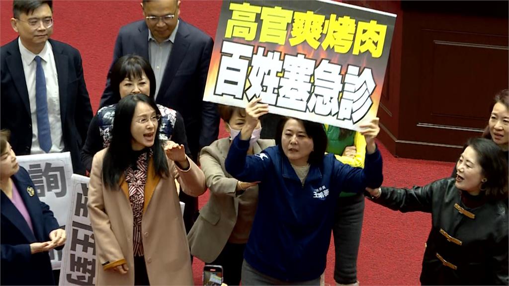 卓揆赴立院施政報告遭藍杯葛7分鐘 傳總預算週四提覆議