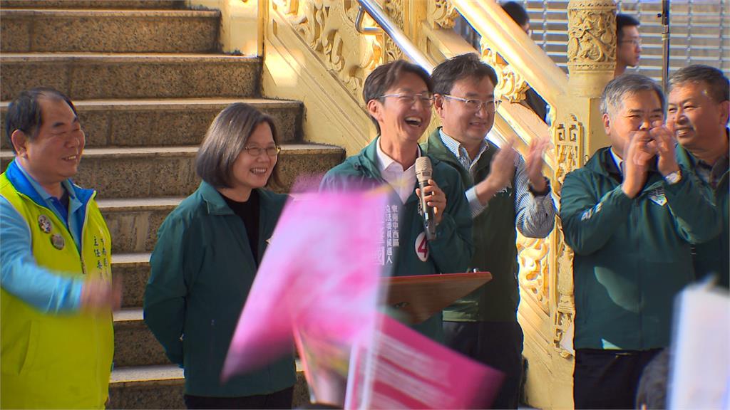 民進黨強攻搖擺州　蔡英文固守中彰拉抬選情