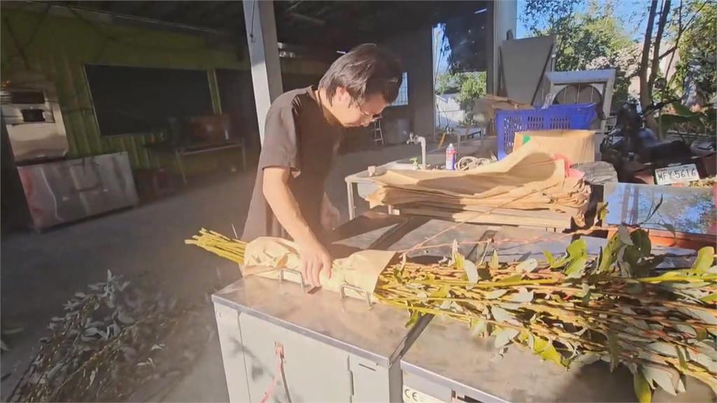 機械公司負責人返鄉認購十萬支銀柳　助農友也助弱勢