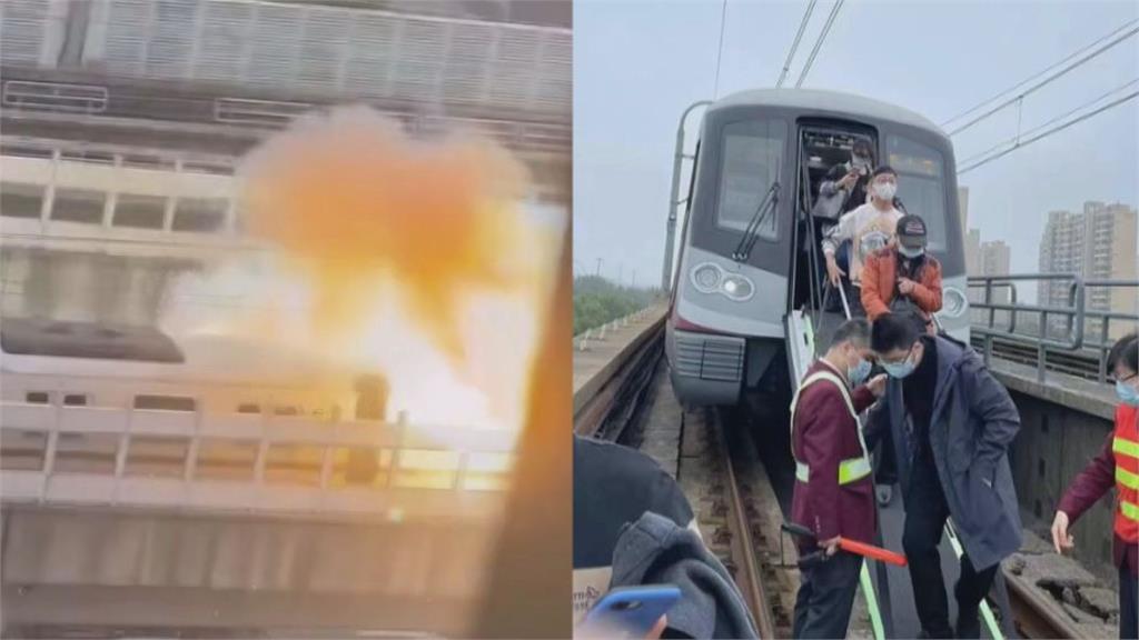 上海地鐵爆火光！目擊者驚喊「要炸了」　乘客下車走鐵軌逃命畫面曝光