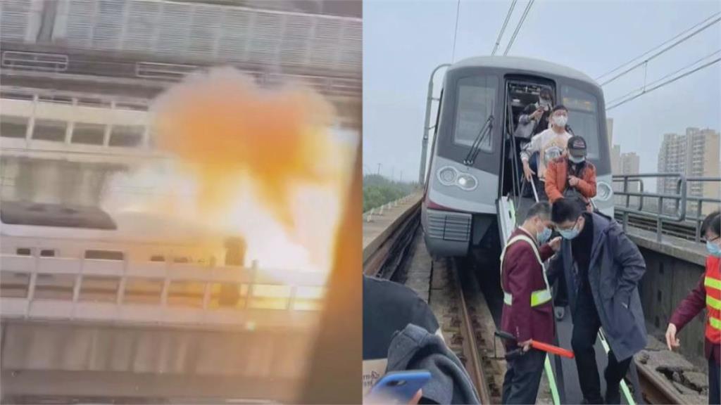 上海地鐵爆火光!目擊者驚喊「要炸了」 乘客下車走鐵軌逃命畫面曝光