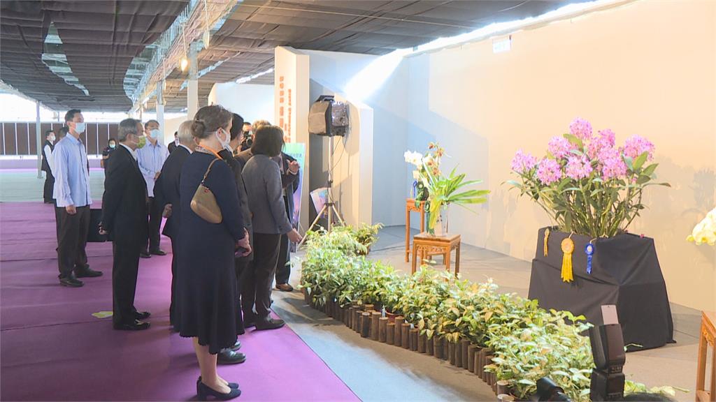 親臨台灣國際蘭展　總統：蘭花是台灣的驕傲