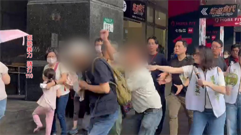 譴責暴力! 罷免羅明才志工宣講 竟遭民眾搶麥毆頭