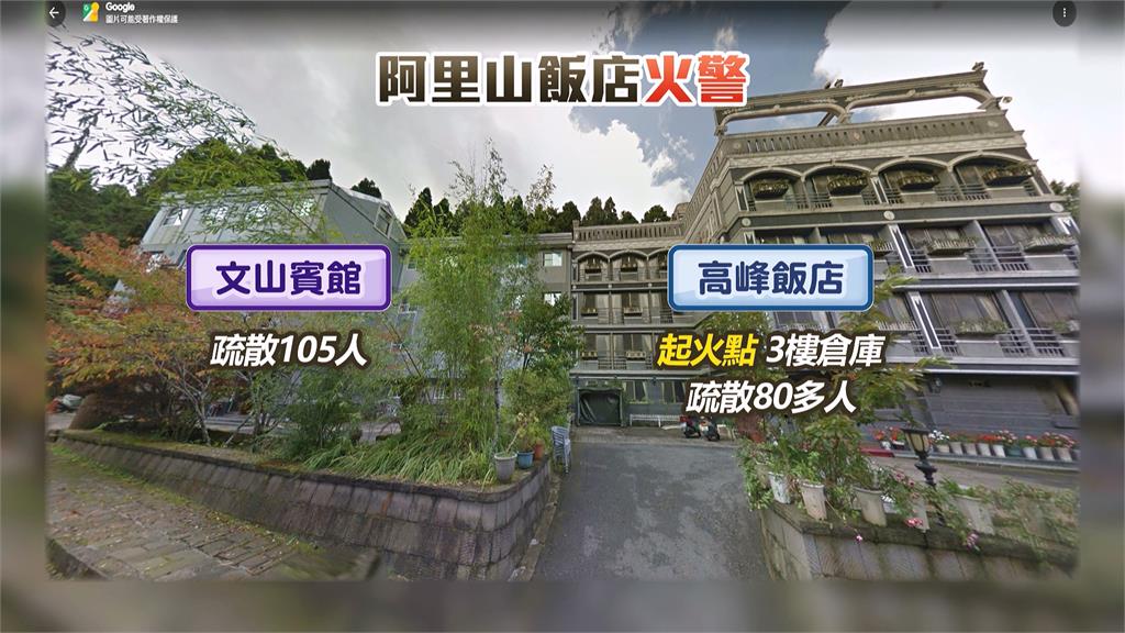 出遊驚魂！阿里山高峰飯店火警　業者：全額退費賠償損失