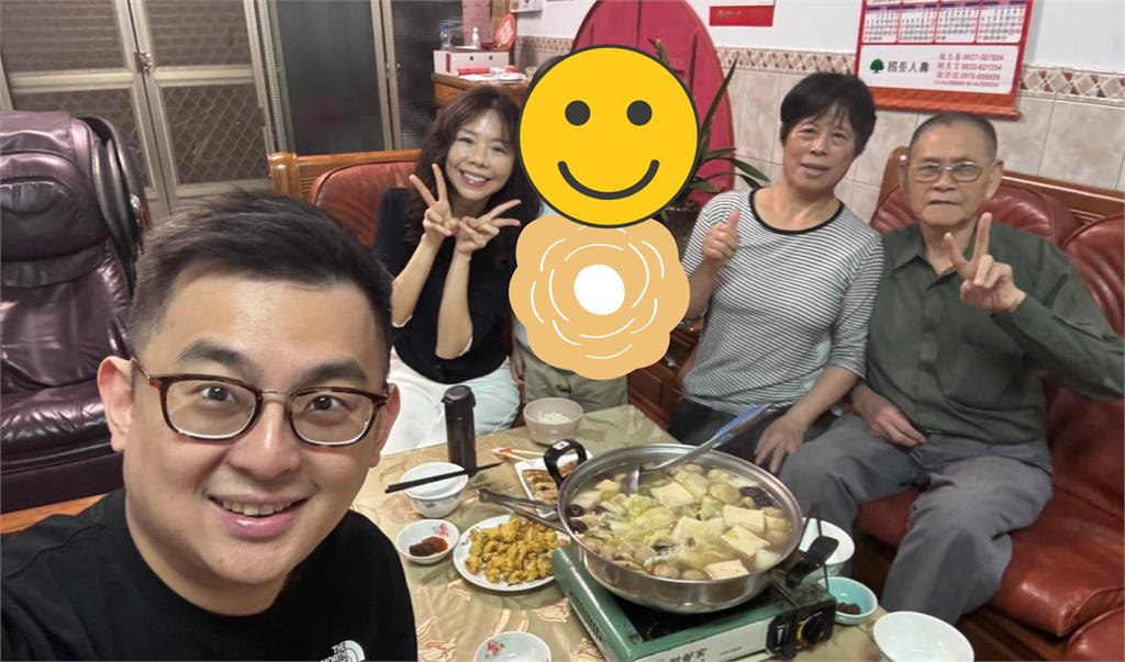 洪慈庸曬幸福全家福！洪爸「1對比變化太反差」千網湧關心：平安健康